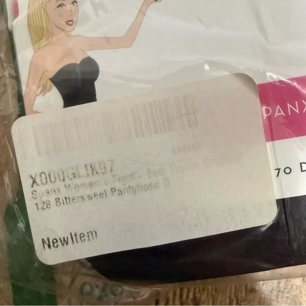 NWT Spanx Tight End Tights Original in Bittersweet Brown Size D